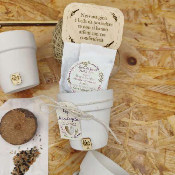 bomboniere semi da piantare little piantami ecofattoart